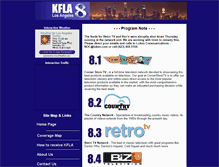 Tablet Screenshot of kfla.tv