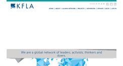 Desktop Screenshot of kfla.org